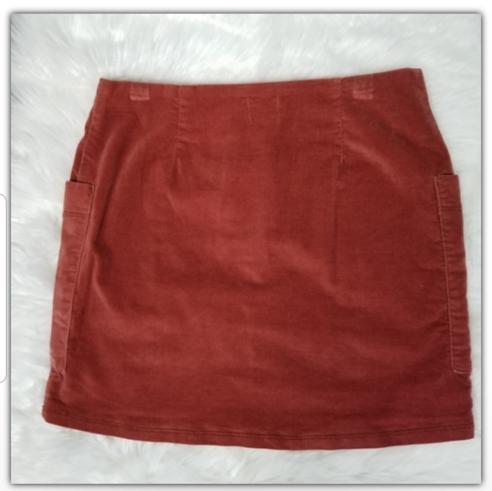 Urban outfitters BDG mini burnt orange skirt - Picture 2 of 4